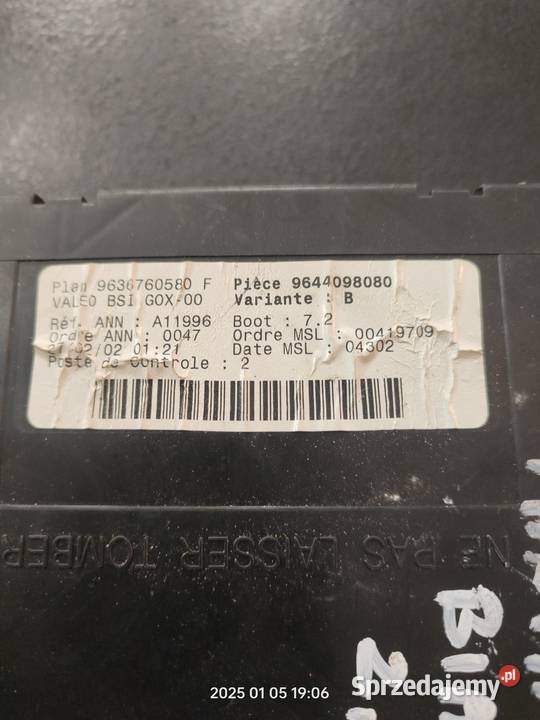 Zestaw do odpalenia Peugeot 20 hdi komplet na osobowe Komputery