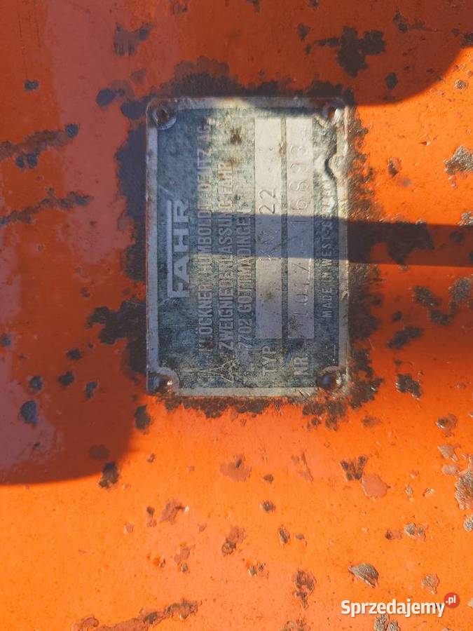 Kosiarka rotacyjna DeutzFahr 22 nieuszkodzony