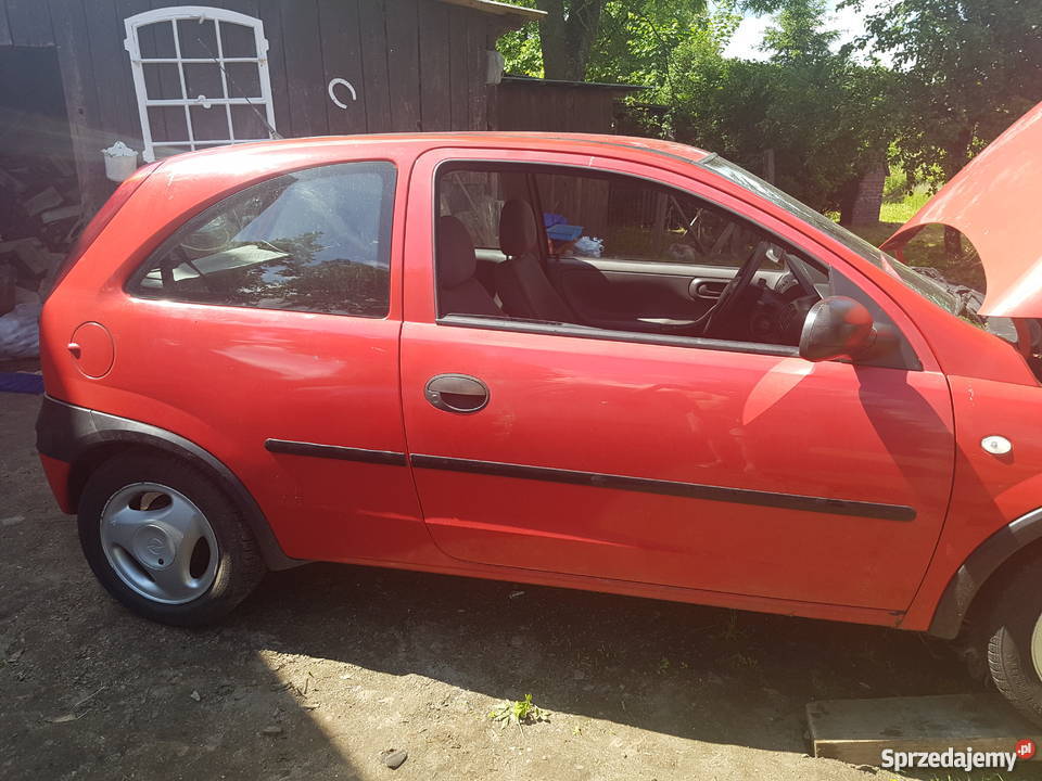 Opel Corsa C uszkodzony korbowud ABS Biernów