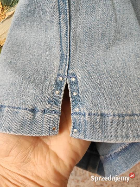 dźinsy denim szerokie proste kuloty wysoki stan świętokrzyskie Kielce