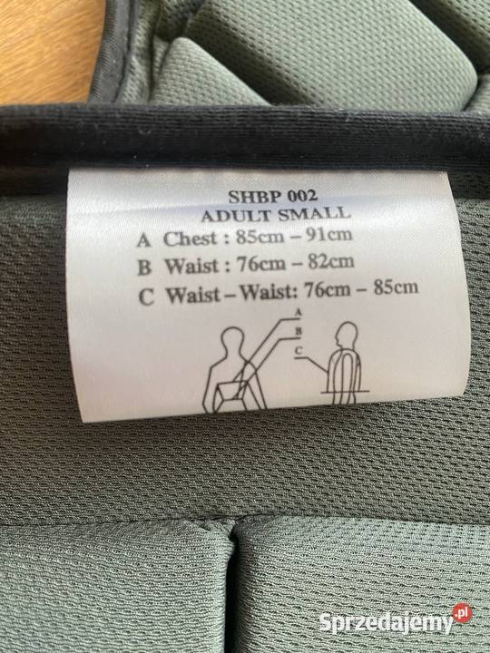 Kamizelka jeździecka do jazdy konnej USG Poznań