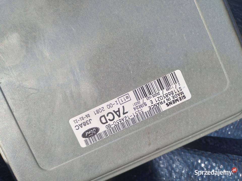 Ford Ka 13 06r komputer sterownik silnika Układ elektryczny lubuskie Strzelce Krajeńskie