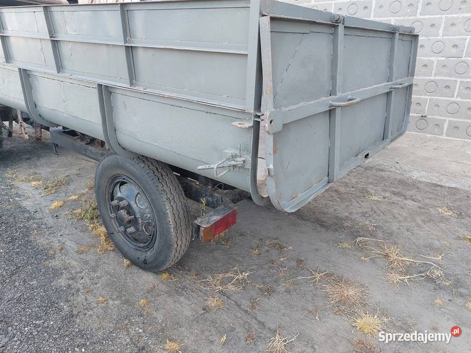 Przyczepa d46 d47 wywrotka 7t Obsypnik do Poddębice