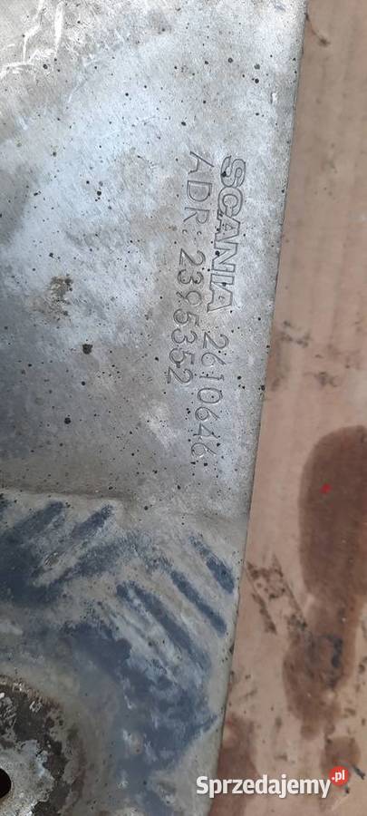 SCANIA termoizolacyjna obudowa tłumika 2610646 tłumiki świętokrzyskie Staszów