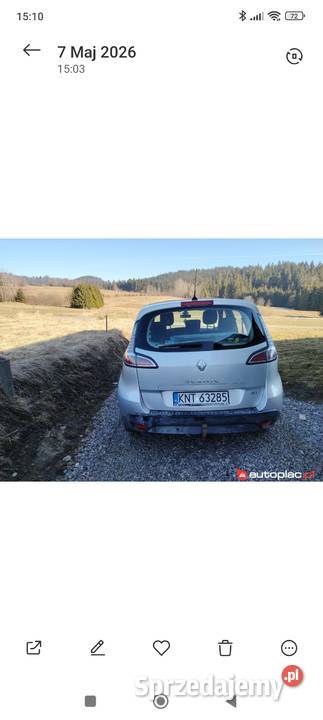 Renault Megane 15 Czarny Dunajec