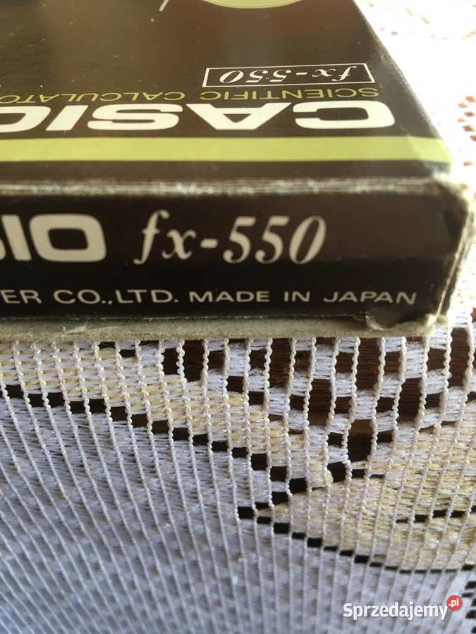 Kalkulator scientific Casio fx550 Sępólno Krajeńskie