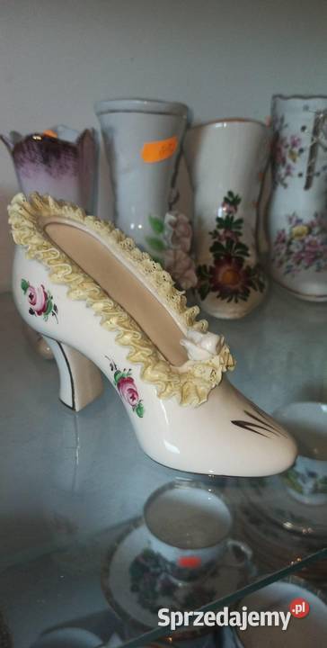 Bucik porcelanowy Wazonik Wykałacznik Dekoracja Gdańsk