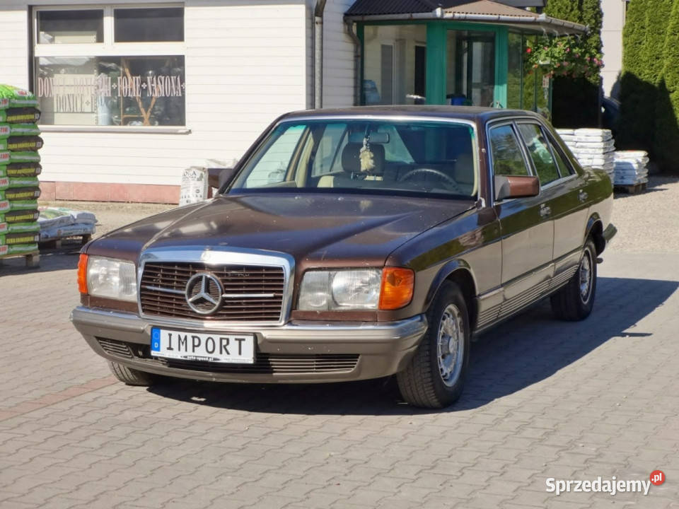 Mercedes S 280 Klima Alu Hak W126 19801993 wspomaganie kierownicy małopolskie Nowy Sącz