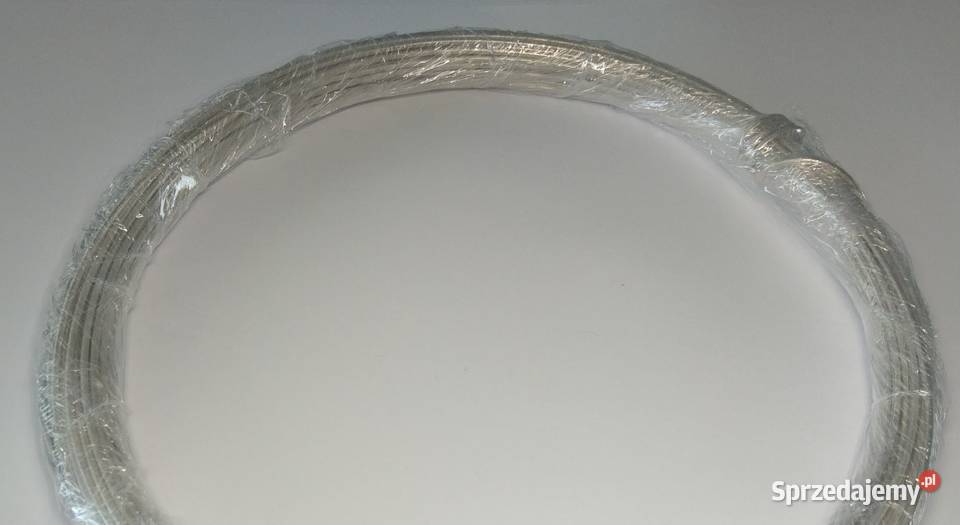 Drut miedziany srebrzony 15mm pomorskie Gdańsk