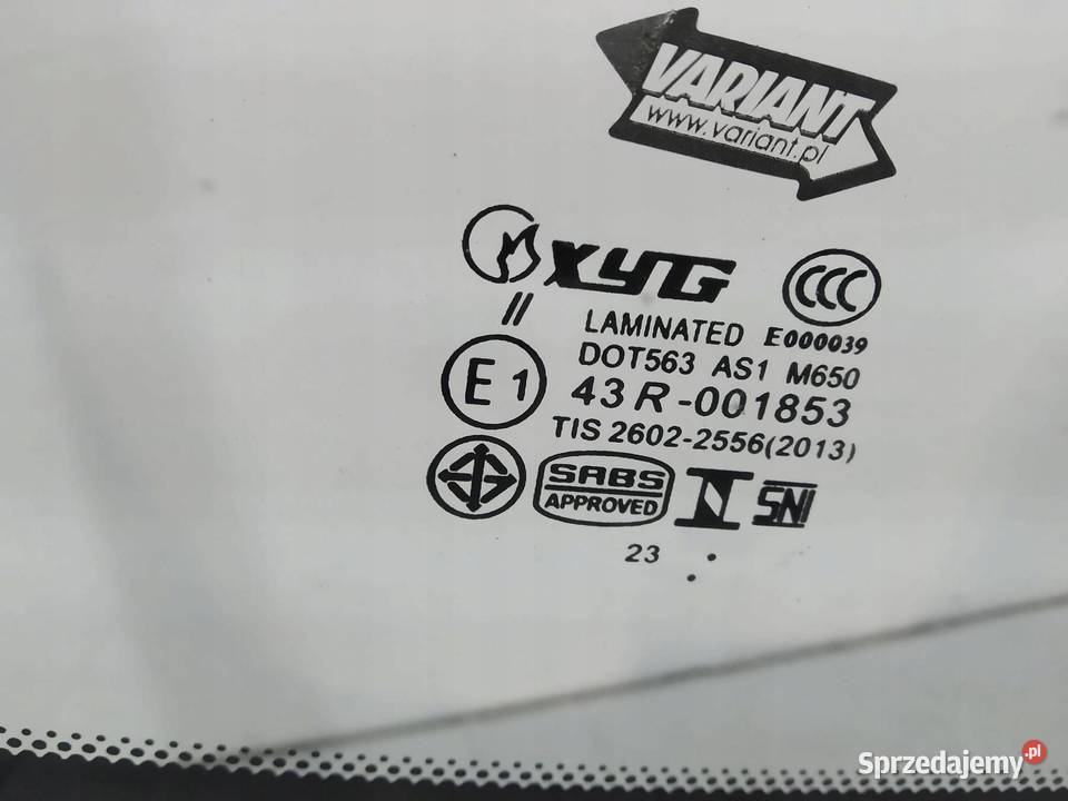SZYBA PRZEDNIA CZOŁOWA Toyota Prius II 20032009 Przednie sprzedam