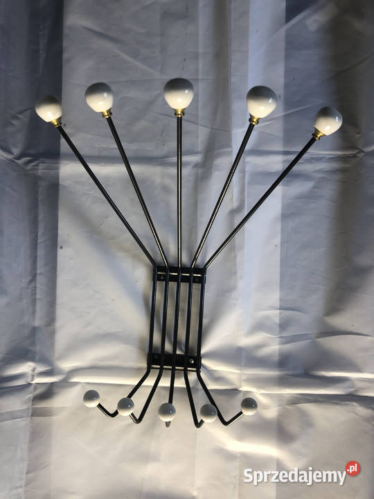 Wieszak wiszący antracyt Vintage Poznań