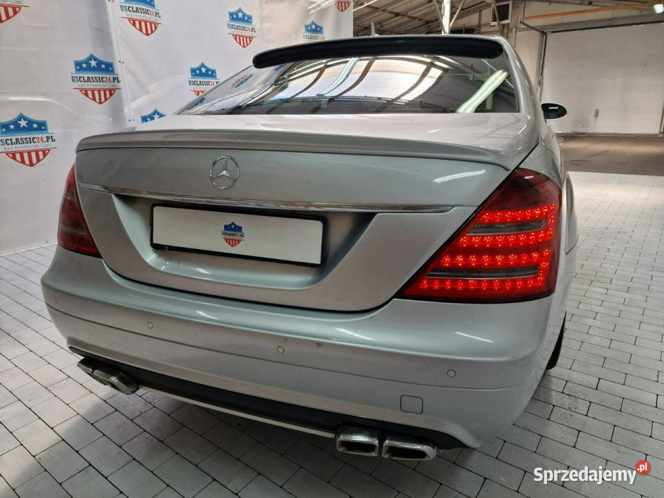 Mercedes S 320 Mercedes S 320 V6 W221 2006 AMG srebrny Sulechów