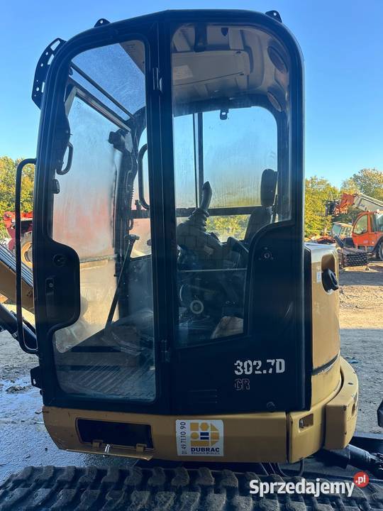 Minikoparka Gąsienicowa CAT Caterpillar 3027D CR Tymowa