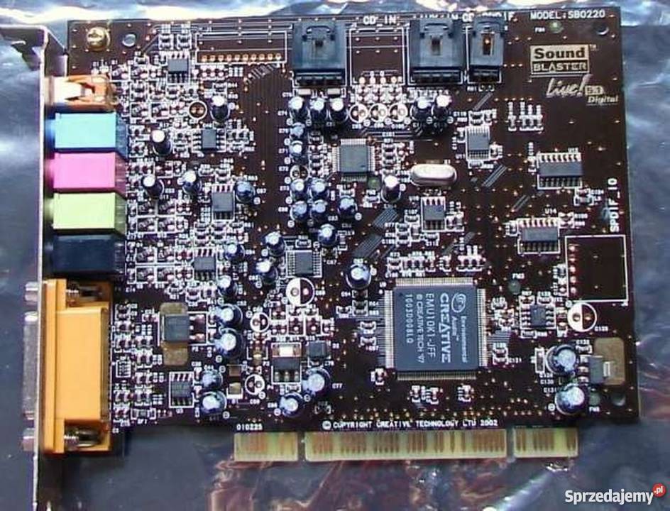 Sound Bkaster Line 51 Karta muzyczna