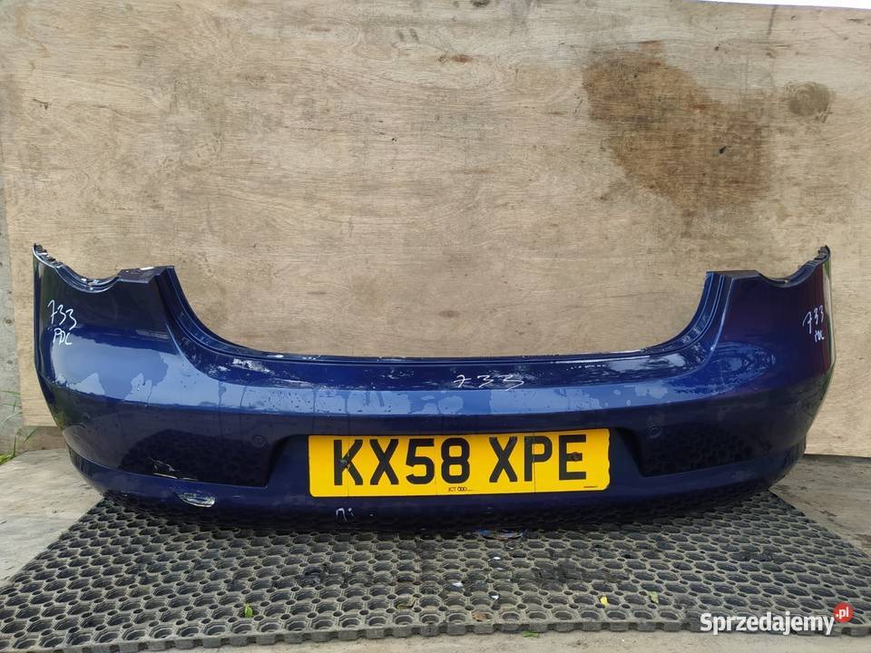 VW EOS I CABRIO ZDERZAK TYŁ PDC LD5Q osobowe Zbierkowo sprzedam