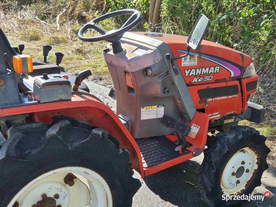 Traktorek traktor YANMAR Ke50D 15 44 Małuszyn