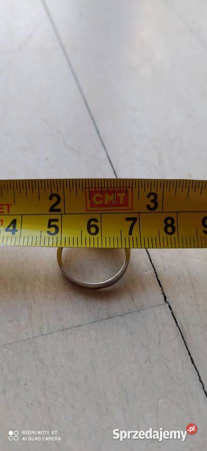 srebrny pierścionek nowy Poznań