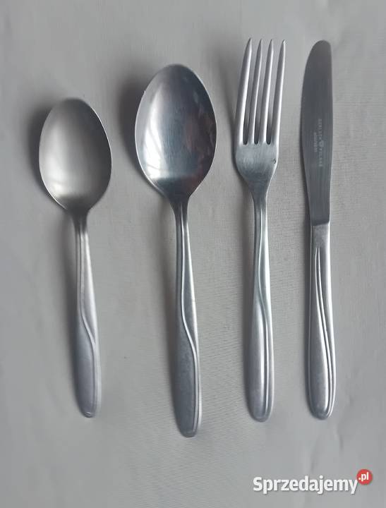 Komplecik sztućców Gerlach jednej osoby Stal