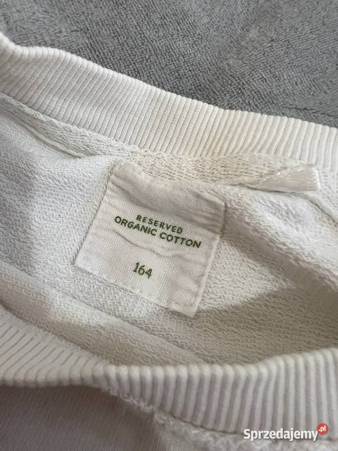 Sweter bluza bez kaptura biała epickie NOWA Jasło