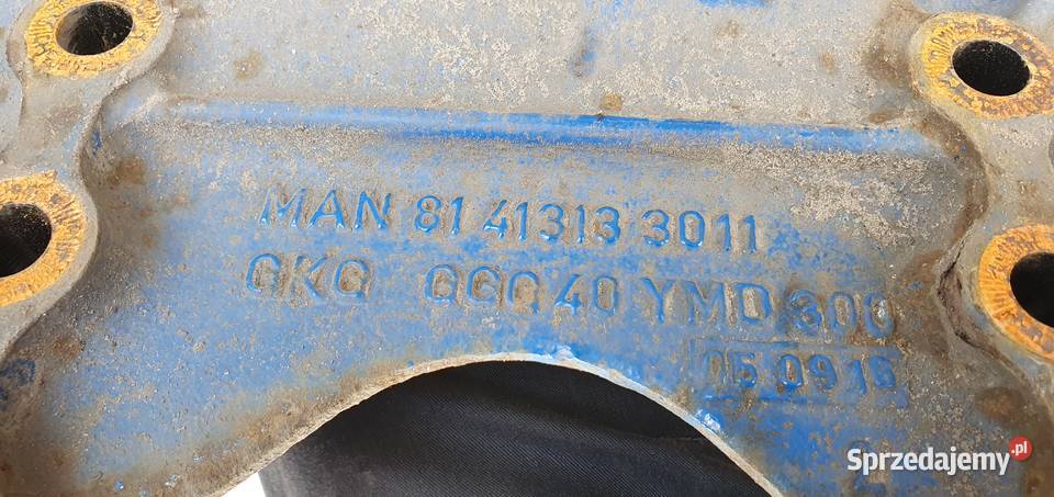 MAN TGA ŻELIWO UCHWYT RAMY ciężarowe Bieleń