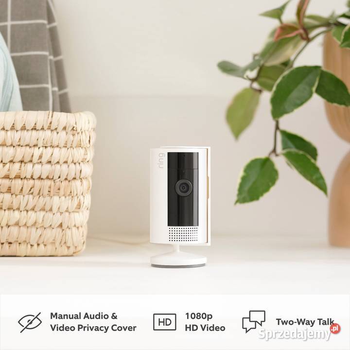 nowa kamera ring indoor cam camera 2nd gen biała