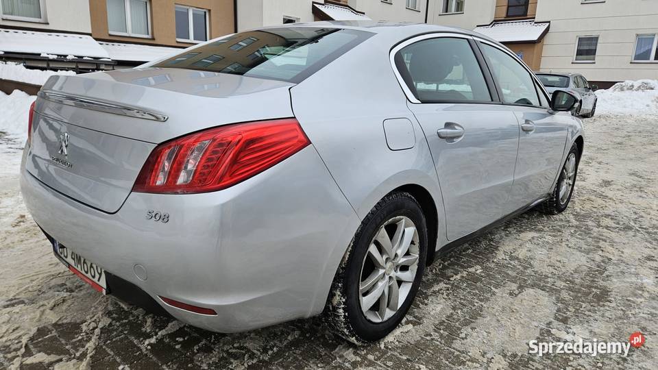 Peugeot 508 16 HDI 2012rAutomat 220 stan bogata Elbląg