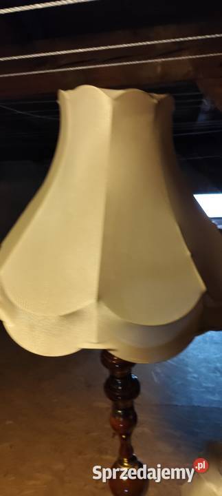 Lampy retro 2 duża i biurkowa w ładnym stanie Zabrze