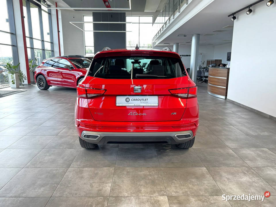 Seat Ateca FR 15TSI 150 DSG 2022 r salon fa VAT gniazdo USB Ateca Myślenice