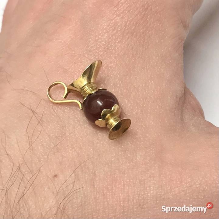 Złoty WISIOREK zawieszka 750 18K cudowny DZBANEK Pozostałe