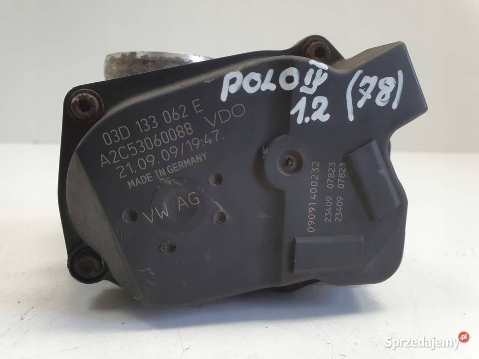 PRZEPUSTNICA VW Polo IV 12 6V osobowe lubelskie Rudka