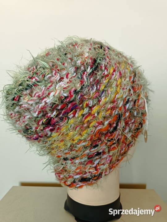 Czapka zimowa handmade Elz 7 mazowieckie Otwock