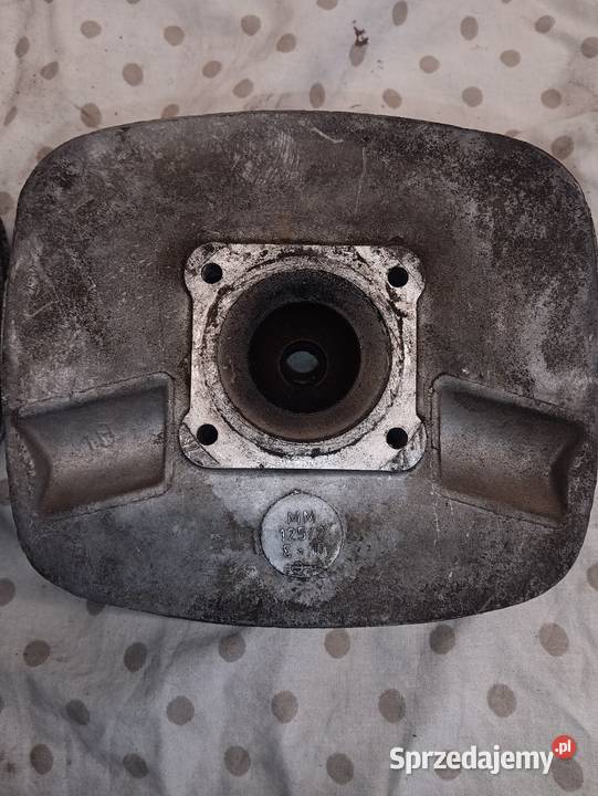Cylinder Głowica Tłok MZ TS 125 kompletny zestaw