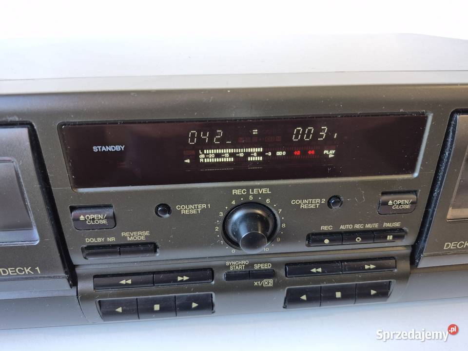Technics RSTR 373 magnetofon kasetowy Jawor