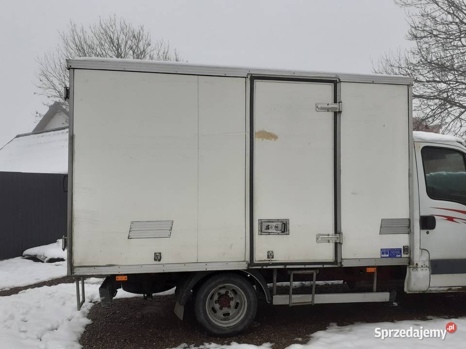 Kontener zabudowa izoterma magazyn iveco daily dostawcze Starachowice