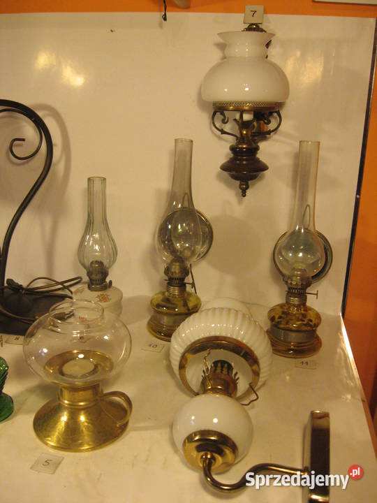 Lampa lampka naftowa kinkiet KolekcjaOryginalny Pozostałe Poznań