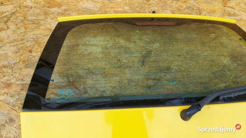 TYLNA KLAPA BAGAŻNIKA TYŁ SZYBA FIAT PUNTO II 2 śląskie Rudziniec