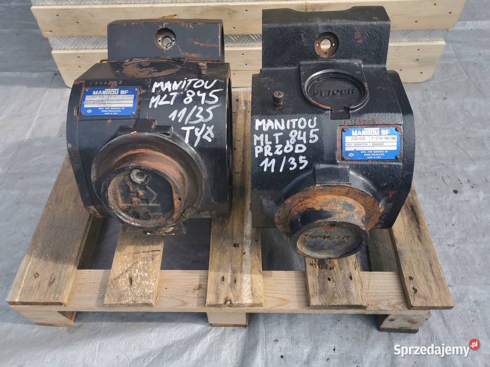Wałek ataku Koło talerzowe Manitou MLT 845 Wilkowo