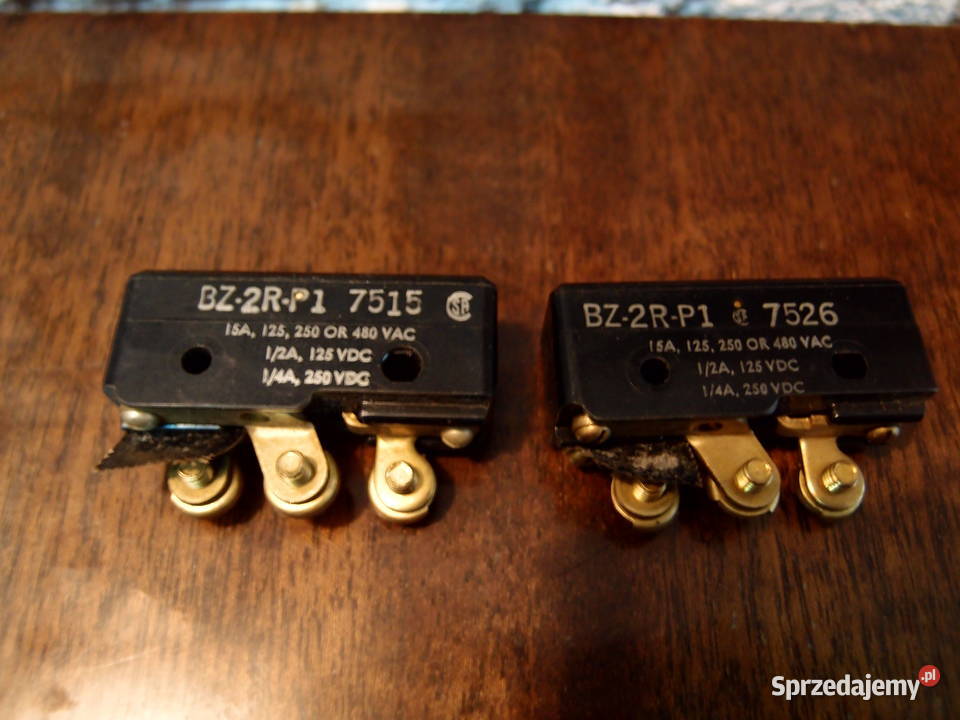 mikrowyłącznik Honeywell BZ2RP1 ACDC 250V 15A Łódź