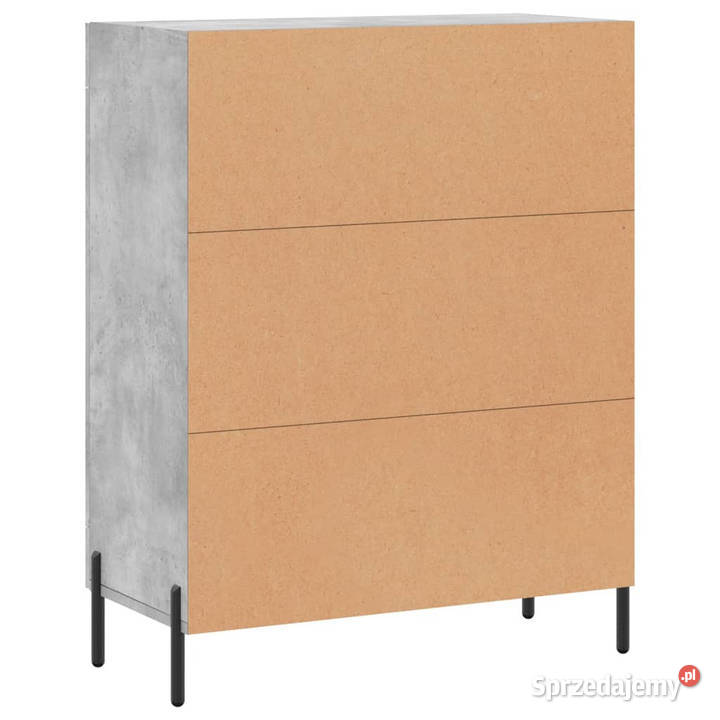 Szafka szarość betonu 695x34x90 materiał Warszawa
