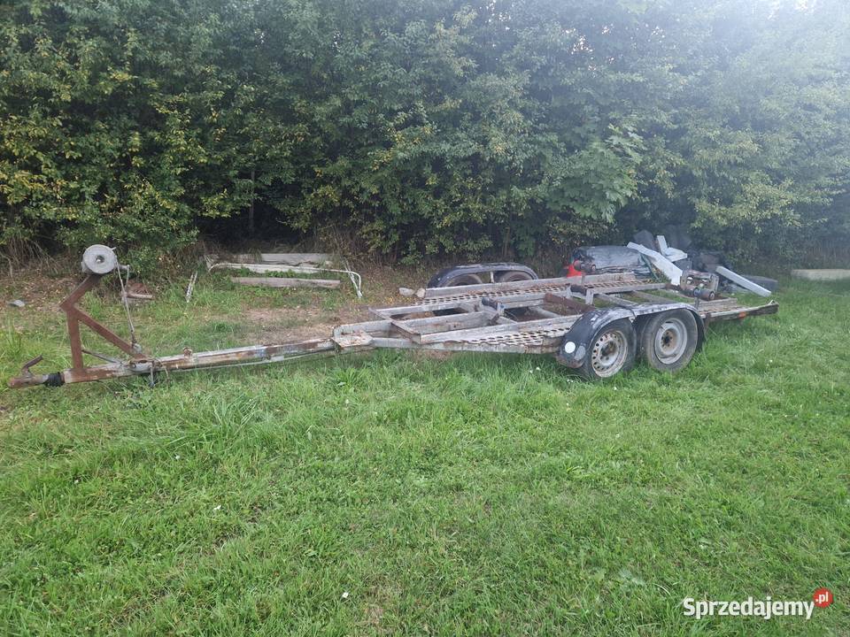 Przyczepa podłodziowa laweta pomorskie