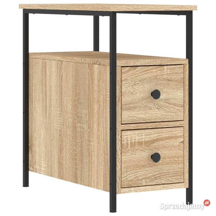 Szafki nocne 2 dąb sonoma 30x60x60 WM826066 Meble Warszawa
