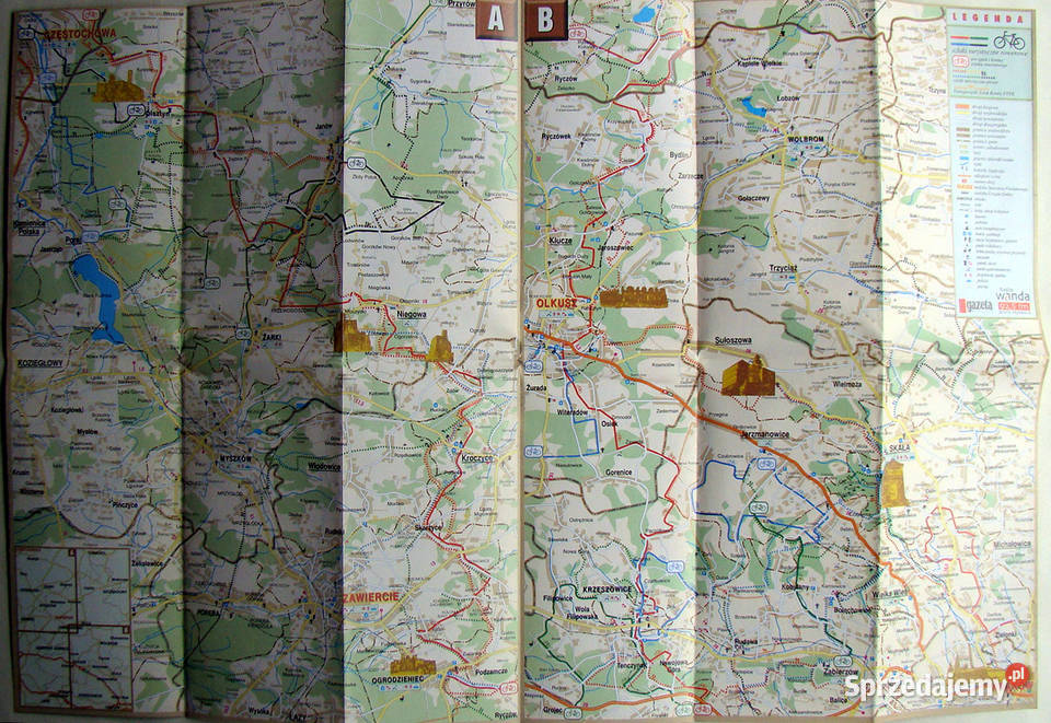 Jura Krakowsko Częstochowska Szlaki rowerowe Limanowa