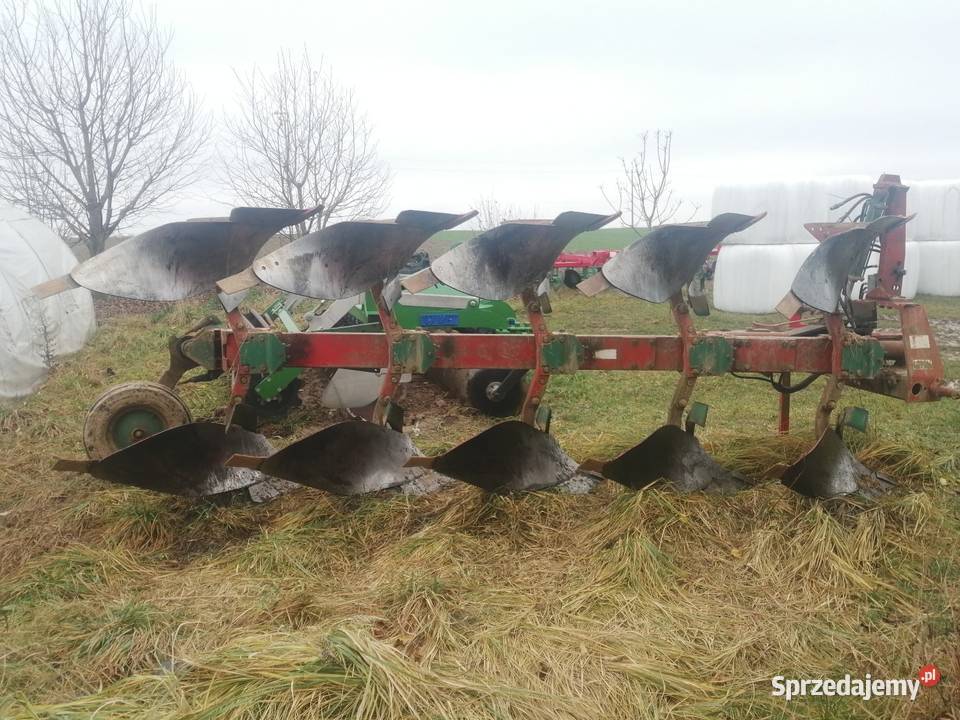 Pług obracalny vario 5 skibowy Kverneland LB 85 Pługi lubelskie Ornatowice