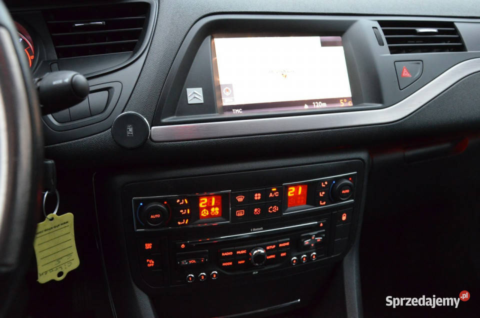 Citroen C5 20 HDI 140 Navi Skóra Super Stan III szary mazowieckie Ostrów Mazowiecka