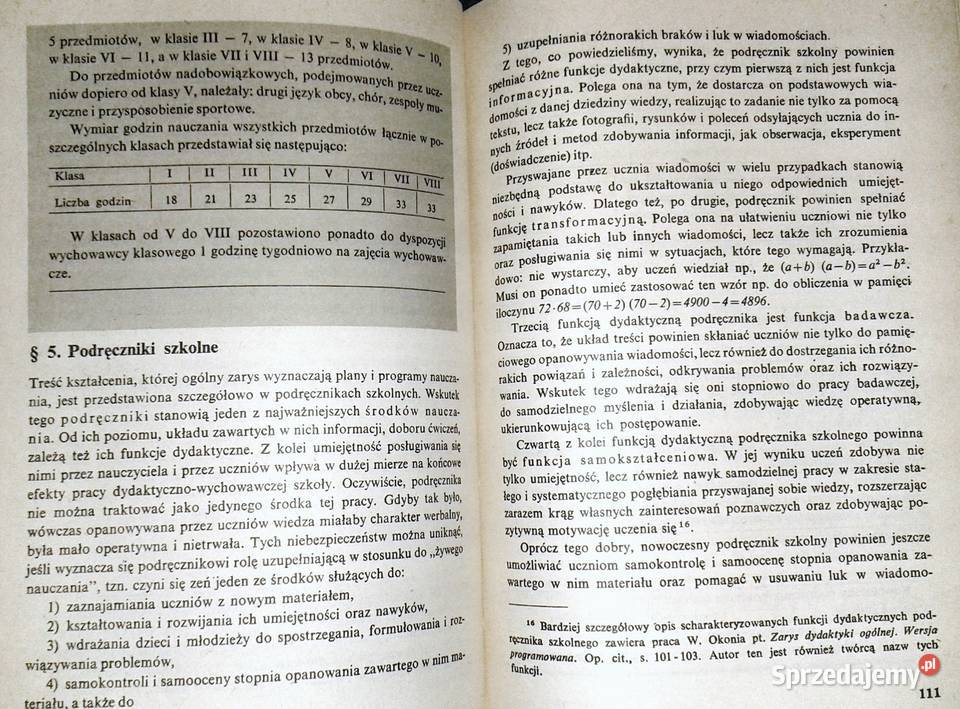 Podstawy dydaktyki ogólnej Czesław Kupisiewicz Chełm sprzedam