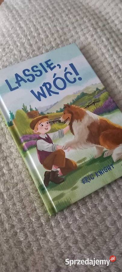 Ksiazka Lassie wróć warmińsko-mazurskie sprzedam