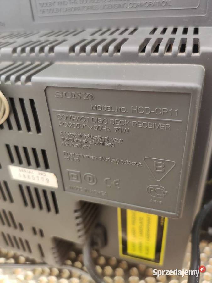 Mini wieża SONY CMTCP1 kolumny Sony głośniki Nowy Sącz