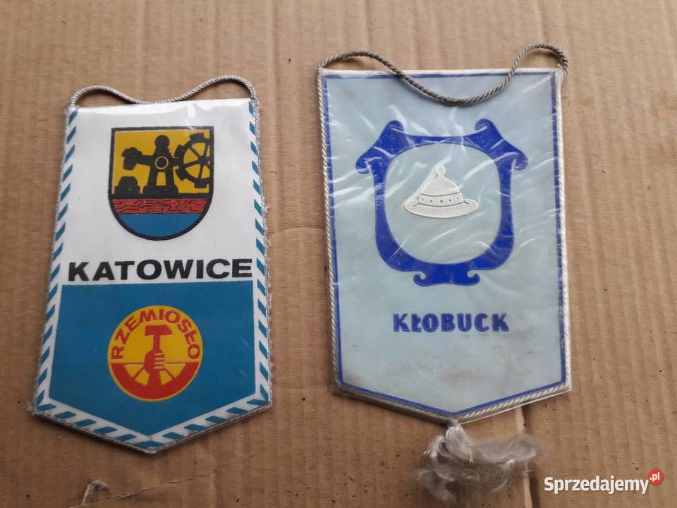 Proporczyki PRL opakowania prl Częstochowa