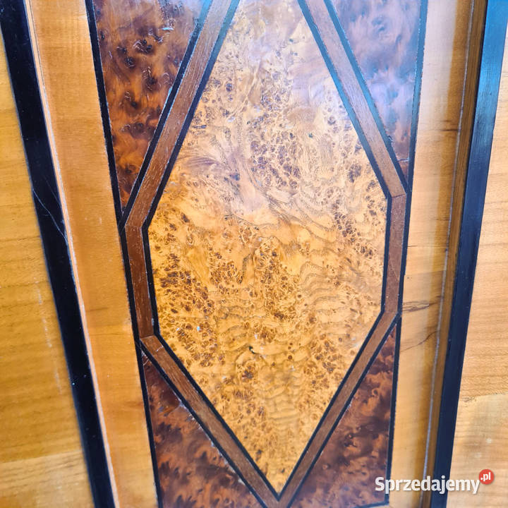 WSPANIAŁA SZAFKA INTARSJOWANA Szczecin