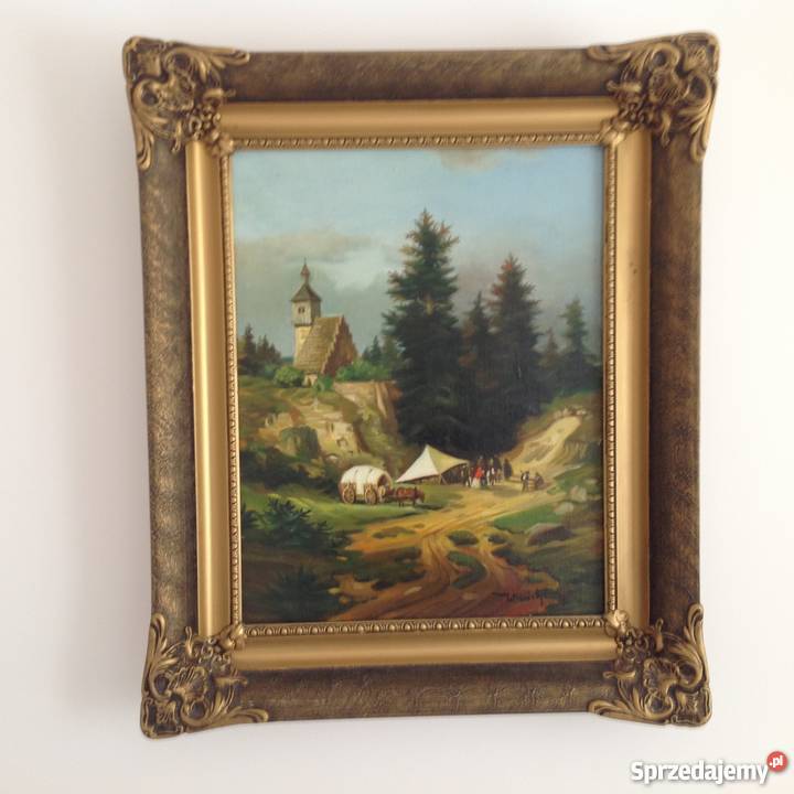 Obraz olejny Wiesława Michalska Katowice